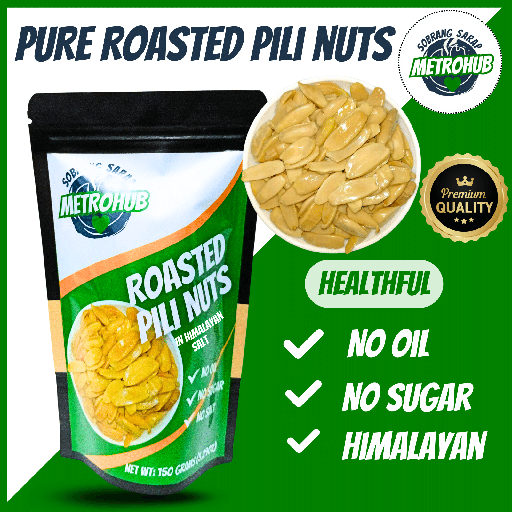 Salted Pili Nuts Himalayan in a Pouch