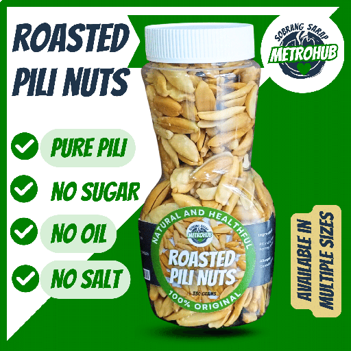 Roasted Pili Nuts in a Bottle