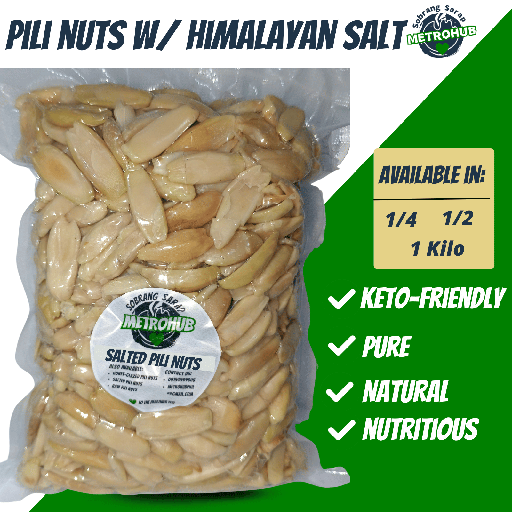 Salted Pili Nuts Himalayan Vacuum Sealed